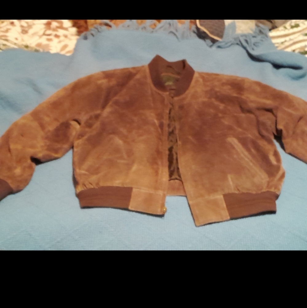 Mens suede jacket